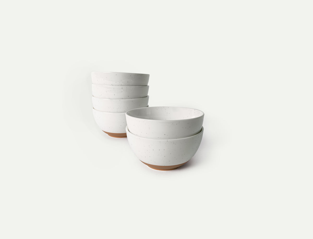 Small Dessert Bowls - 16oz - Vanilla White