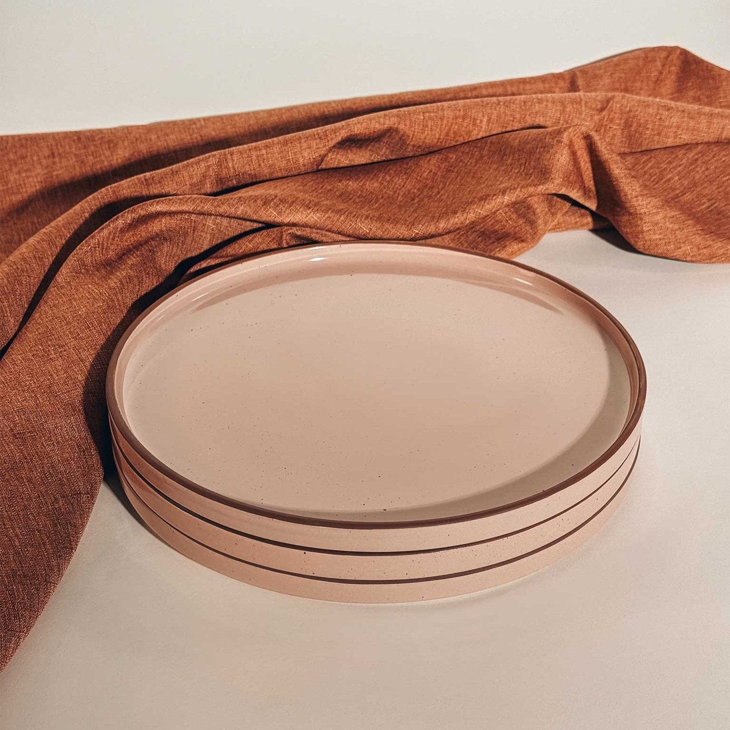 MORA CERAMICS Kitchen & Dining Dinner Plates - 10.5 in - Chai