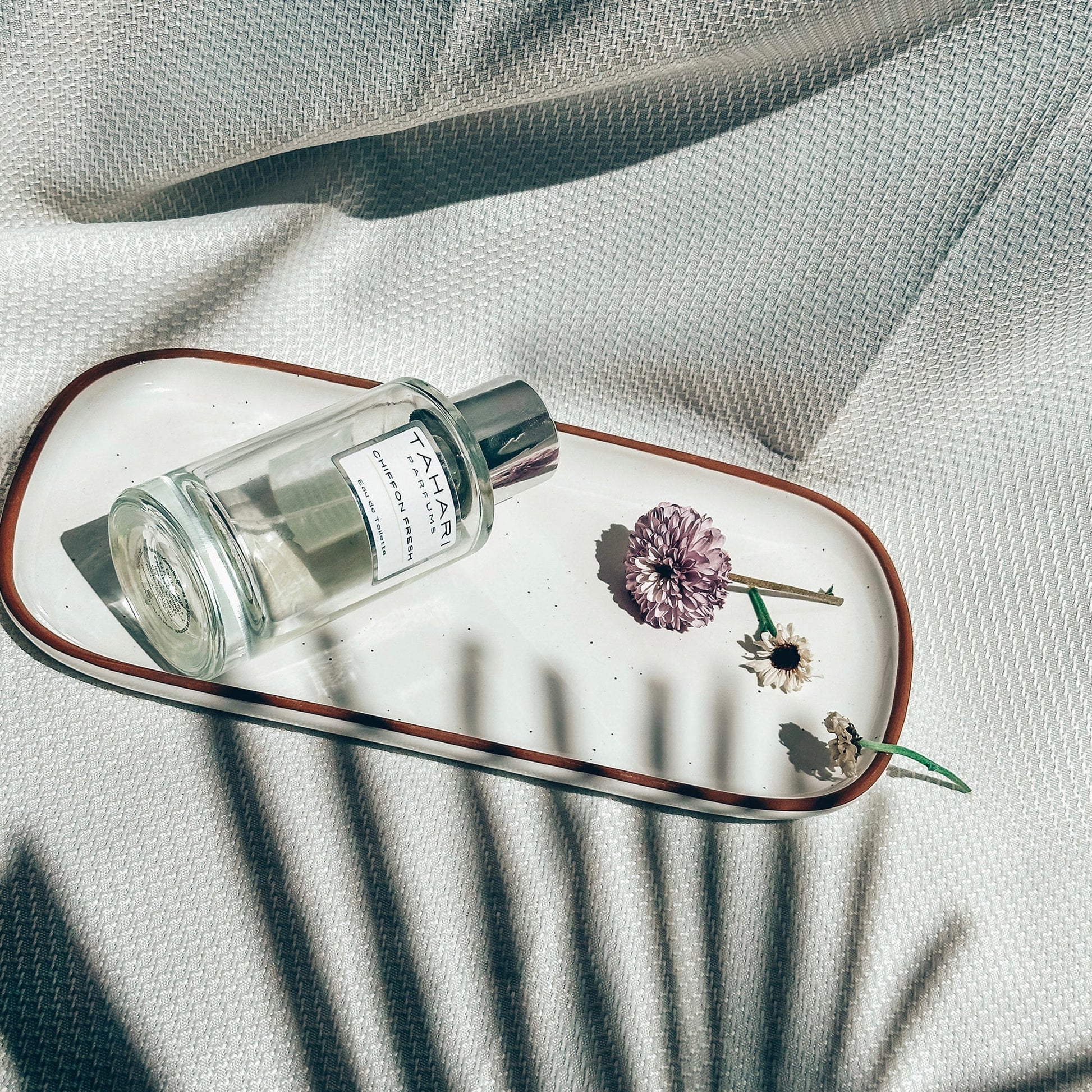 MORA CERAMICS Jewelry Holders Large Vanity Tray - 10in - Classic - Vanilla White