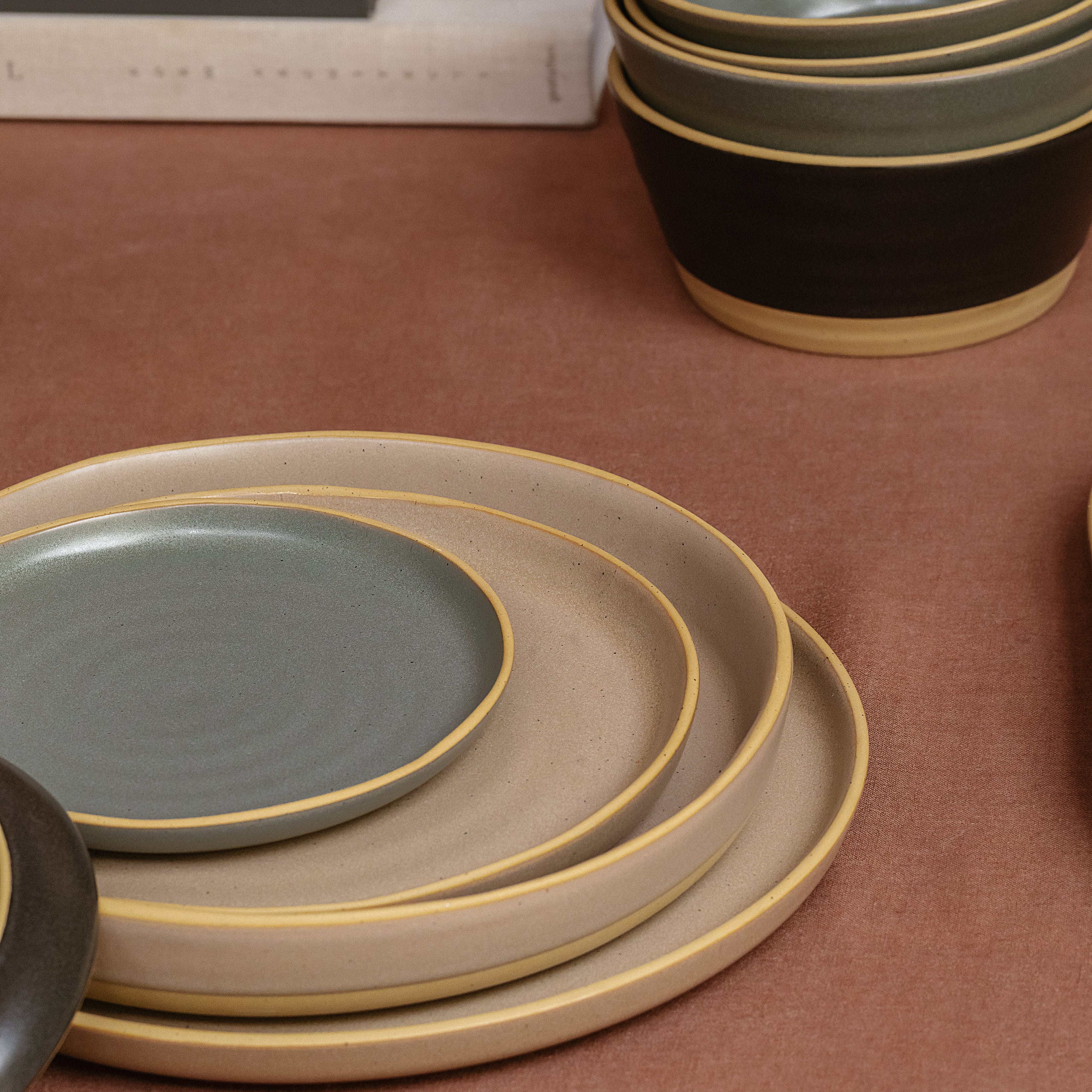 Horizon Dessert Plates Quartet – Mora