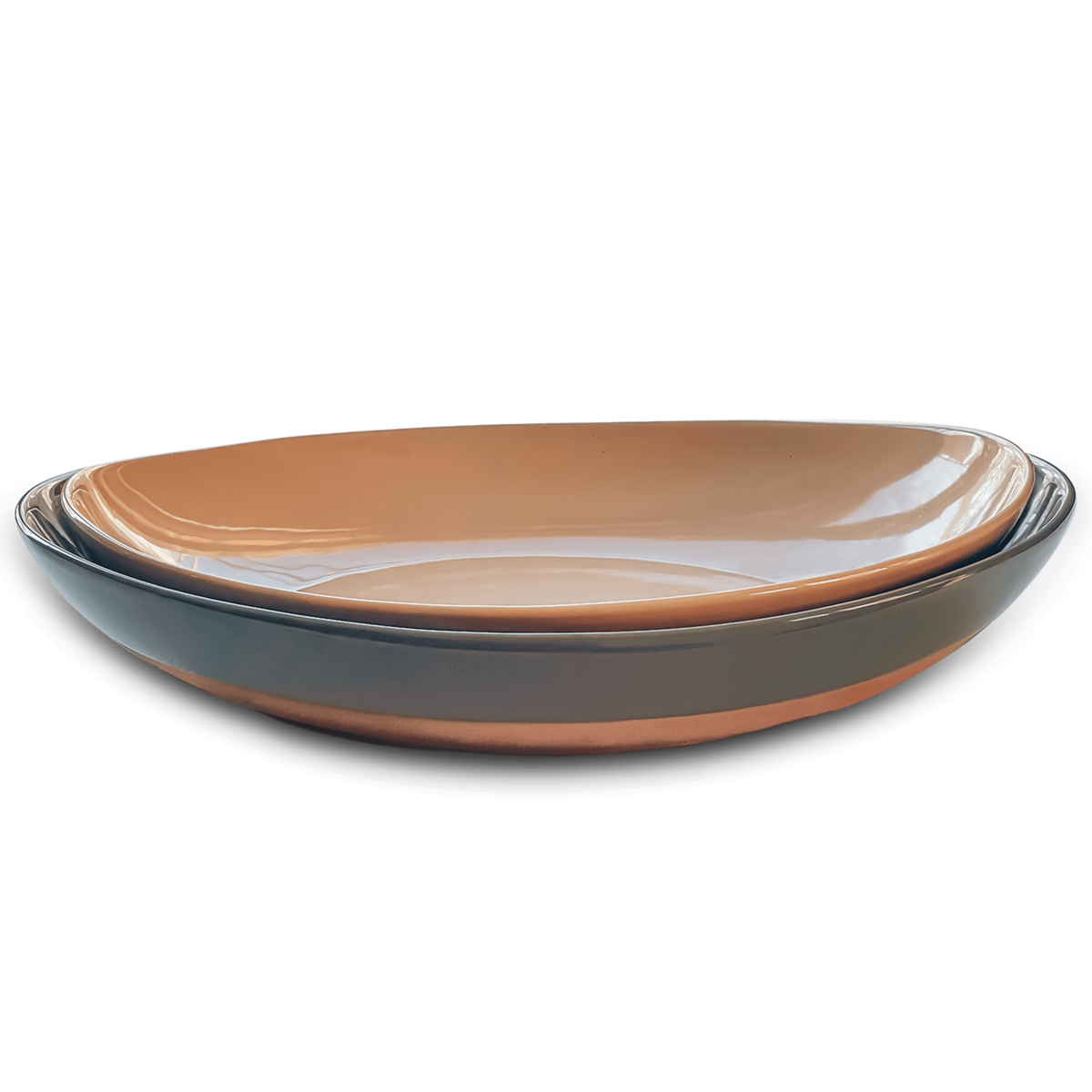 2XL & 3XL Serving Dishes - 15.9 & 14.6in - Neutrals