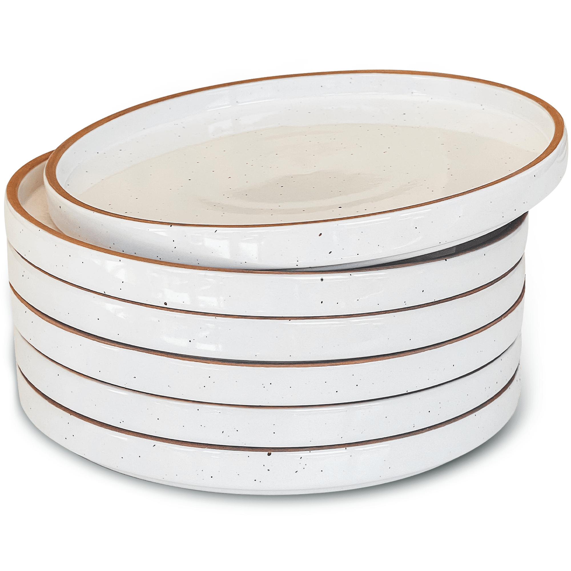 Salad Plates - 8 in - Vanilla White