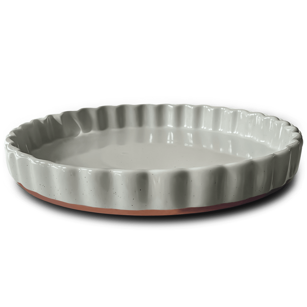 Baking Pan Set of 2 - 7x11 in & Loaf Pan - Vanilla White – MORA CERAMICS