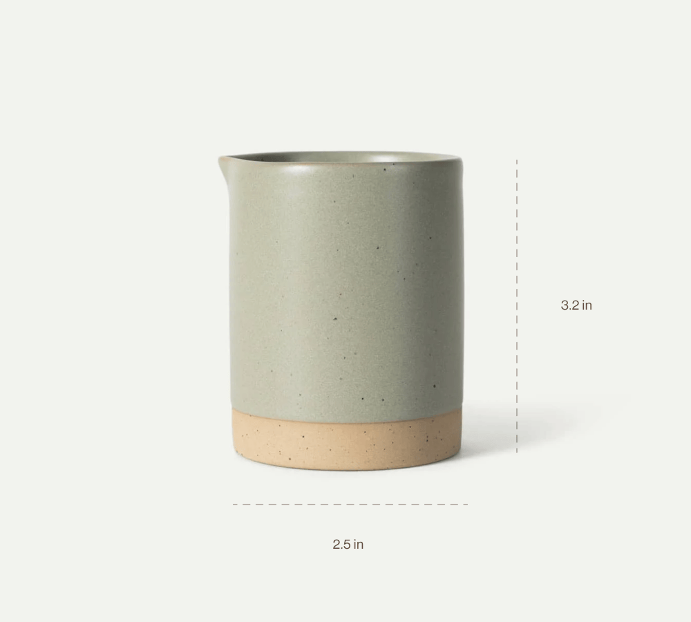 Creamer Carafe Dimensions