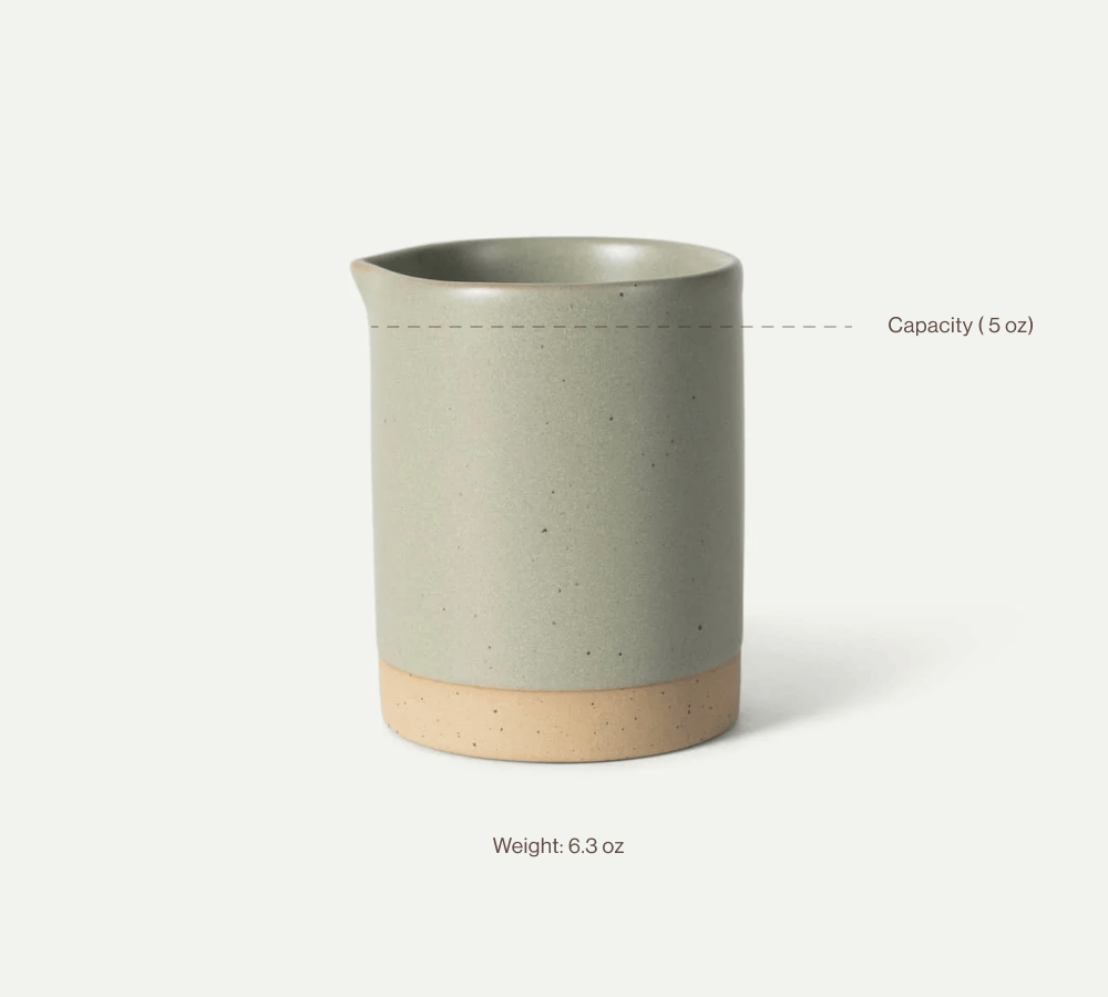 Creamer Carafe Volume