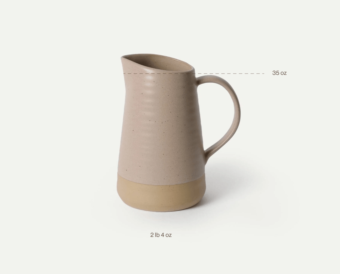 Jumbo Water Pitcher Volume