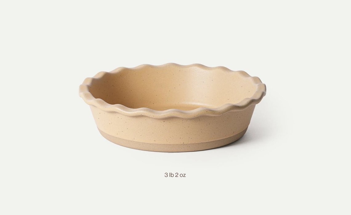 Deep Pie Pans Weight