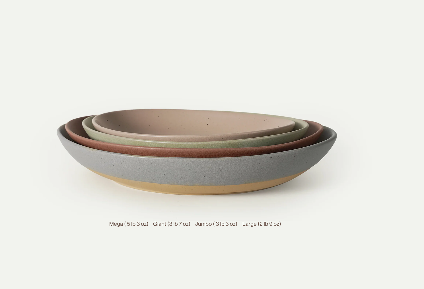 Harvest Serving Dishes Quartet Weight