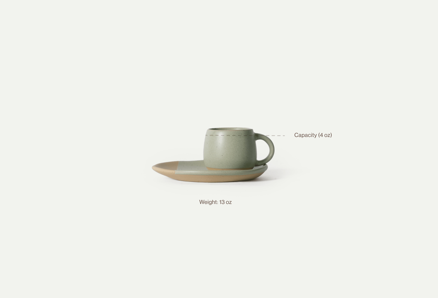 Espresso Cups & Saucers Duo Volume