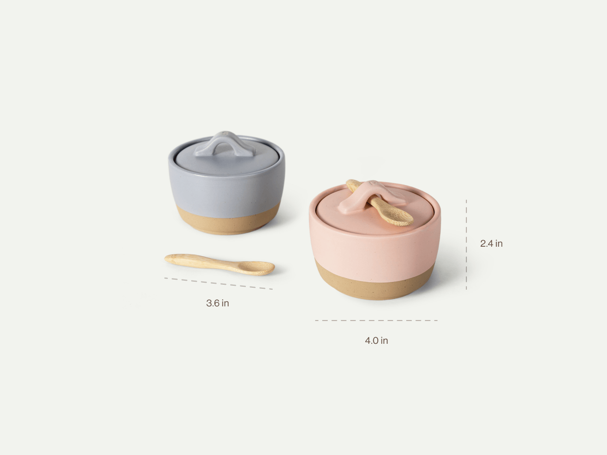 Salt & Pepper Cellars Duo Dimensions