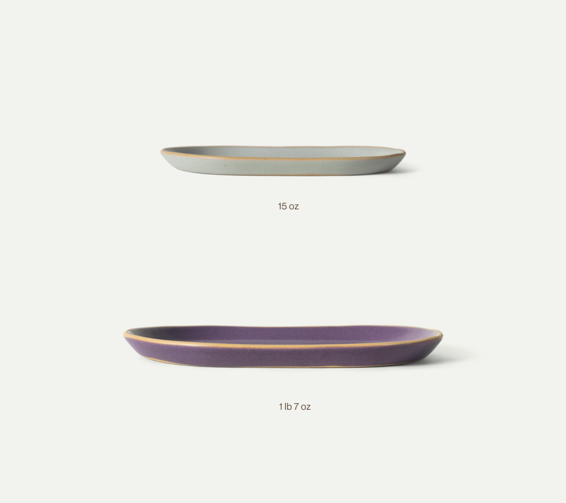Vanity Tray Weight