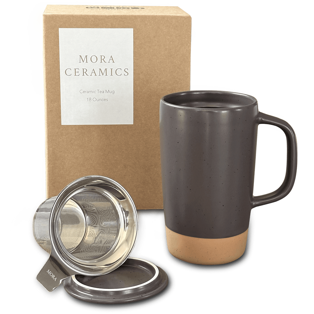 Mora Double Wall Ceramic Coffee Travel Mug with Lid, 14 oz, Portable,  Microwave, Dishwasher Safe, In…See more Mora Double Wall Ceramic Coffee  Travel