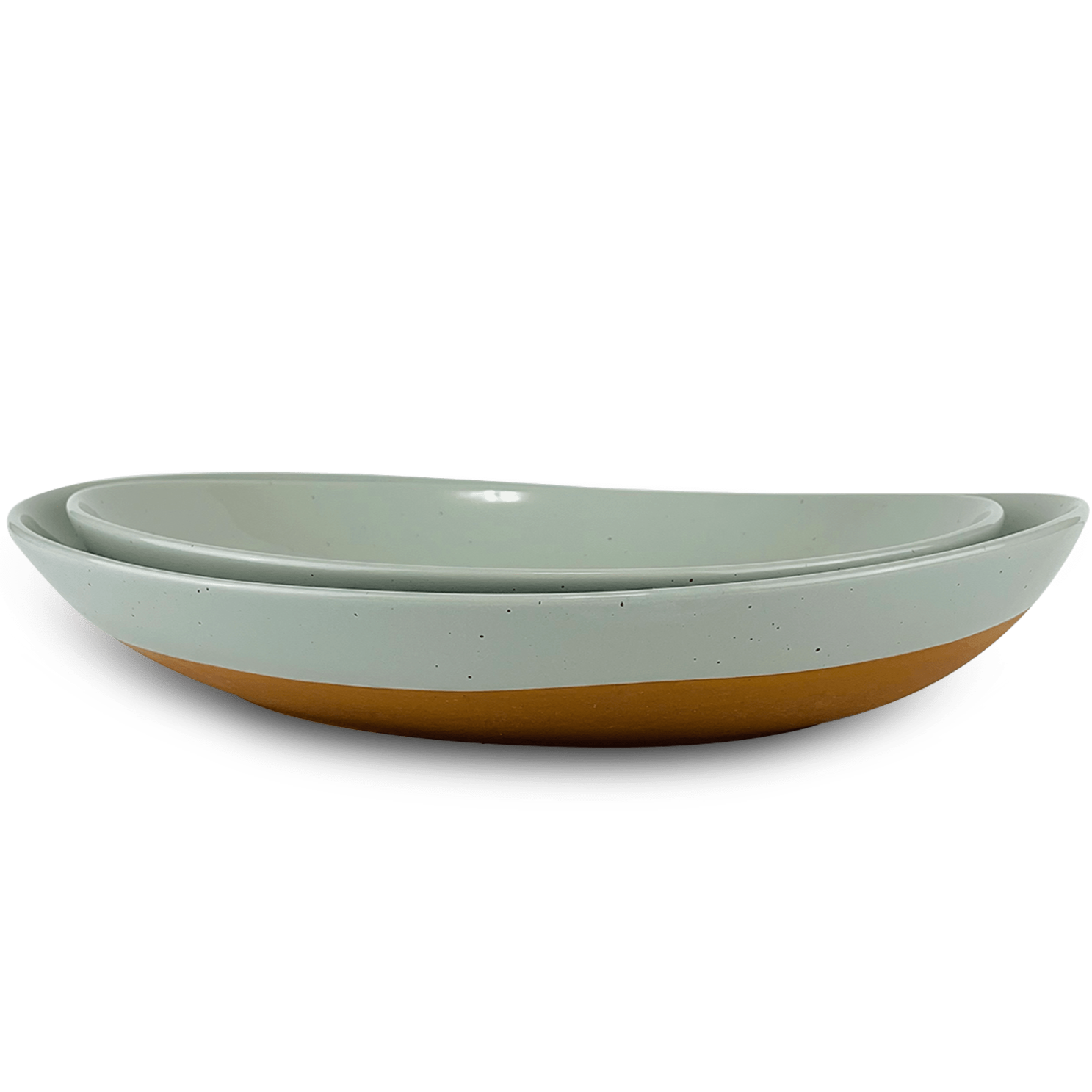 2XL 3XL Serving Dishes 15.9 14.6in Earl Grey MORA CERAMICS