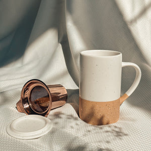 Tea Mug with Loose Leaf Infuser - 12 oz - Petro