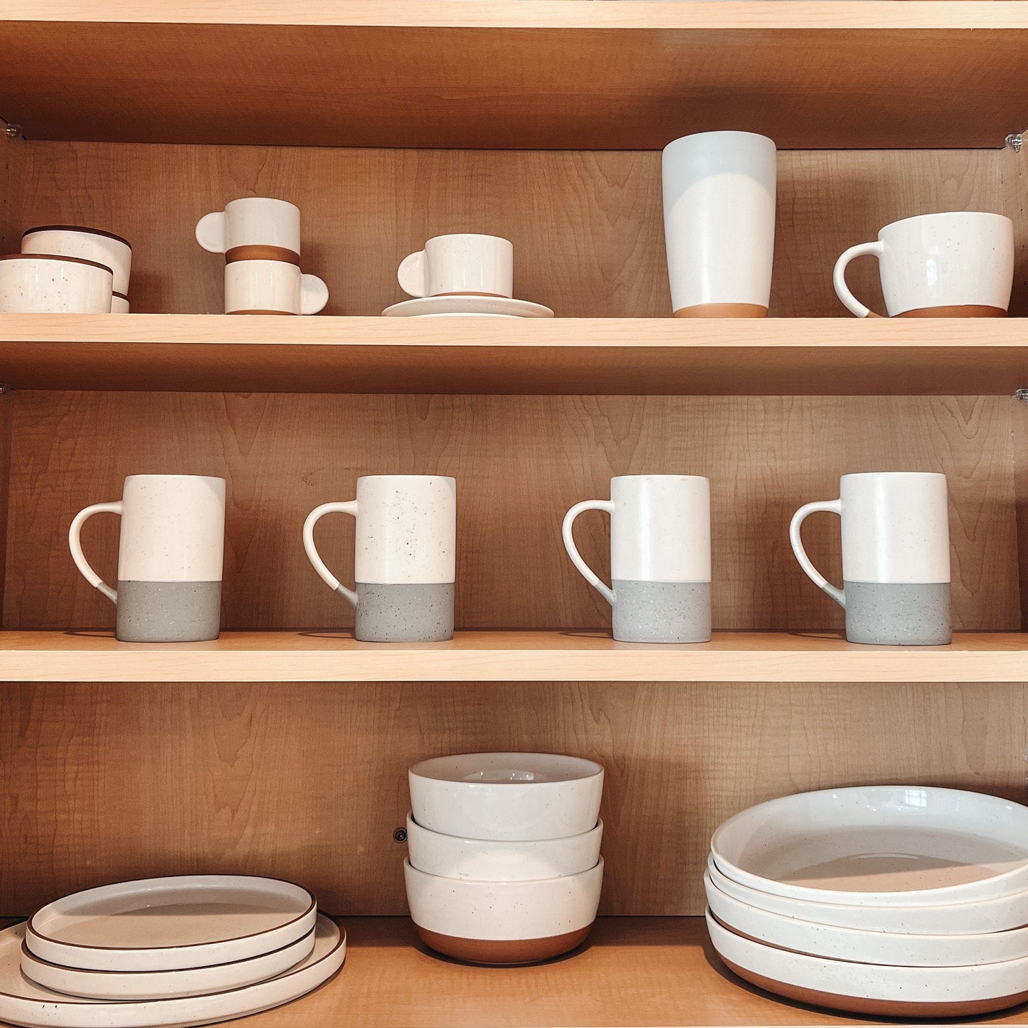 MORA CERAMICS Kitchen & Dining Coffee Mug Set of 4 - 12oz - Flint