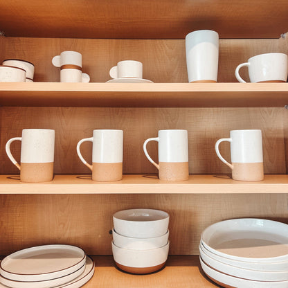 MORA CERAMICS Kitchen & Dining Coffee Mug Set of 4 - 12oz - Petro