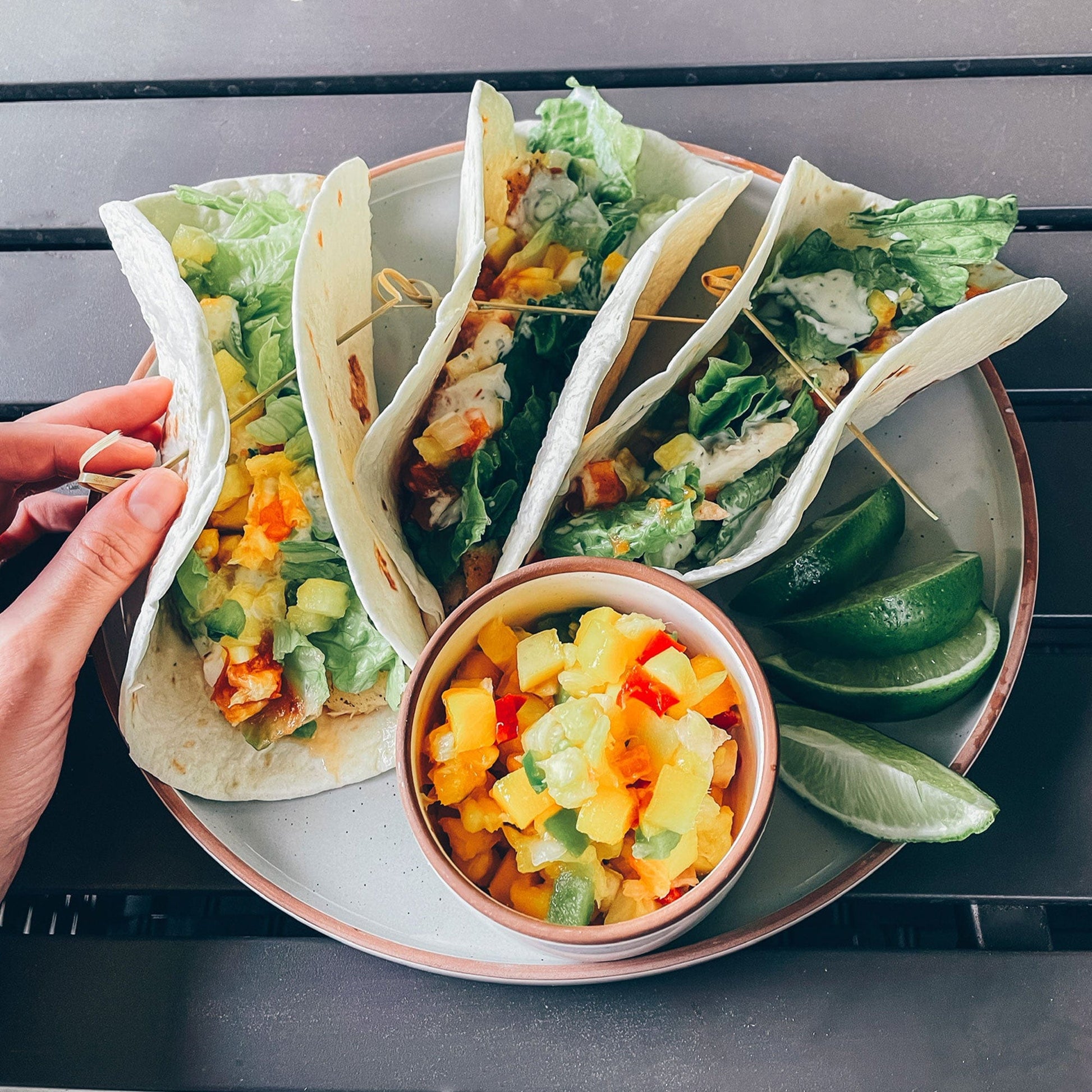 MORA CERAMICS Kitchen & Dining Dinner Plates - 10.5 in - Earl Grey