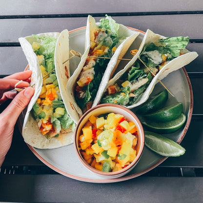 MORA CERAMICS Kitchen & Dining Dinner Plates - 10.5 in - Earl Grey