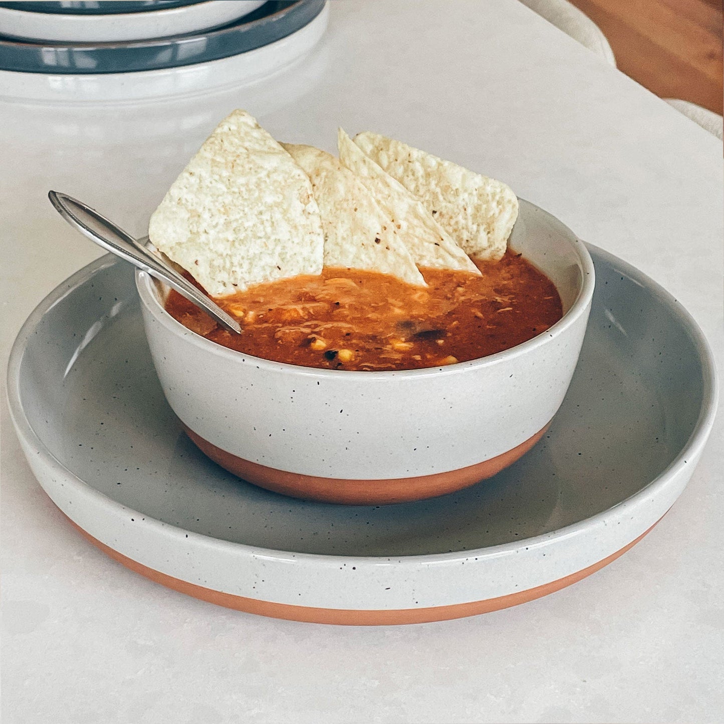 MORA CERAMICS Kitchen & Dining Cereal Bowls - 25oz - Earl Grey