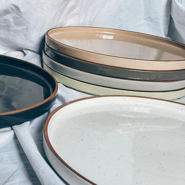 Dinner Plates 105 In Assorted Neutrals Mora Ceramics 