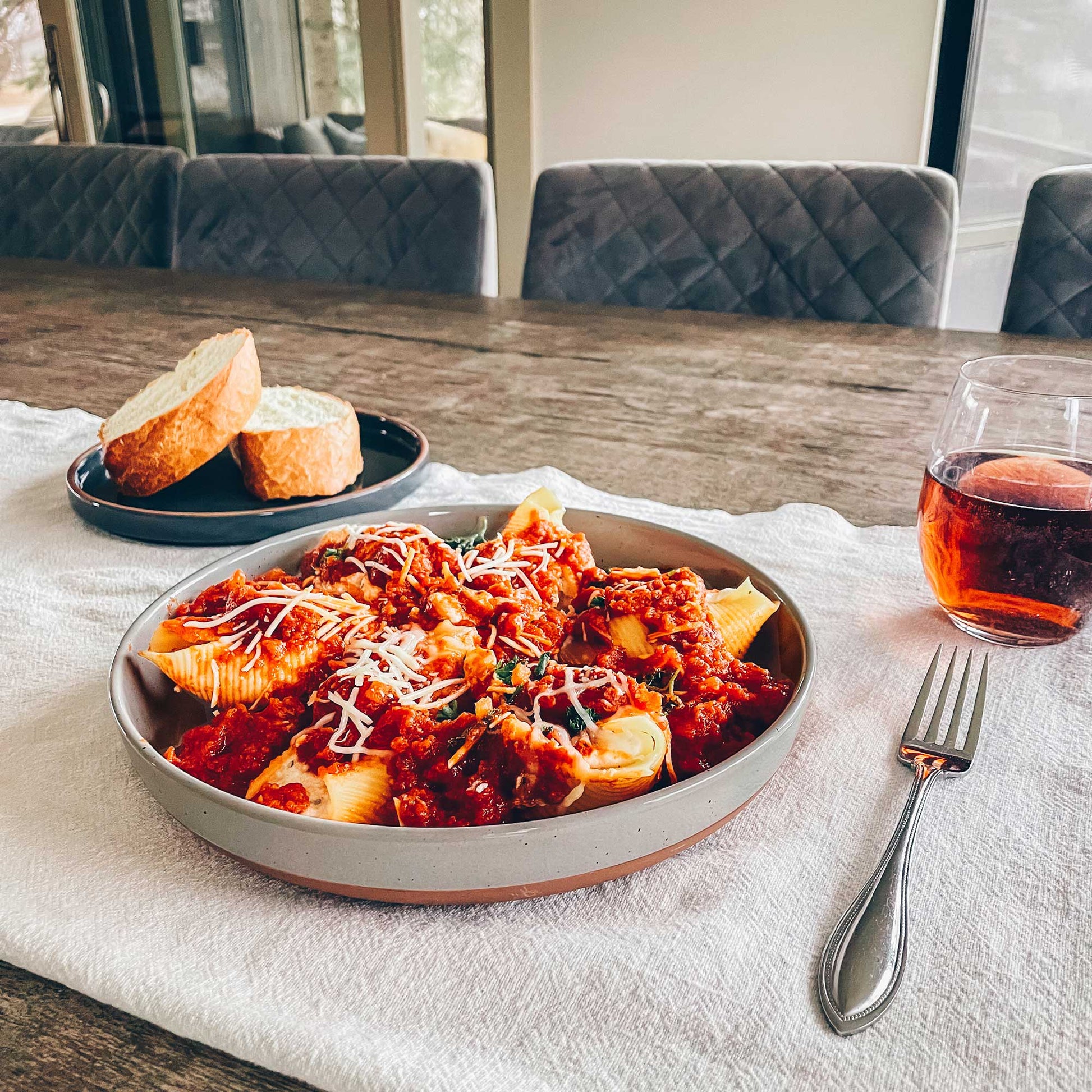 MORA CERAMICS Kitchen & Dining Pasta Bowls - 35oz - Assorted Neutrals