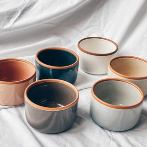 Ramekins Set of 6 - 6 oz - Assorted Neutrals