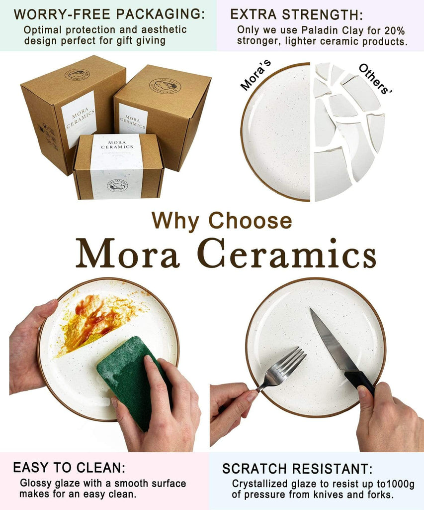 Cereal Bowls - 28oz - Earl Grey – MORA CERAMICS