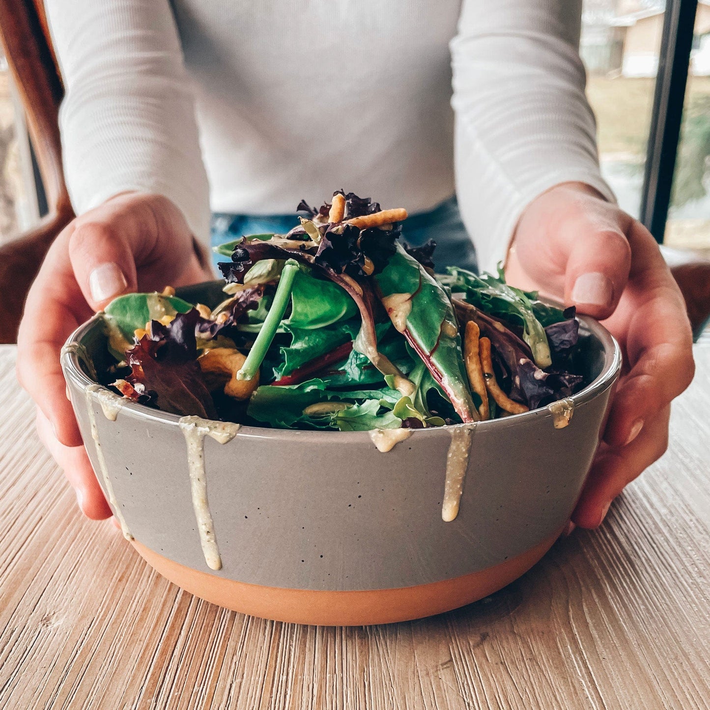 MORA CERAMICS Kitchen & Dining Cereal Bowls - 25oz - Assorted Neutrals