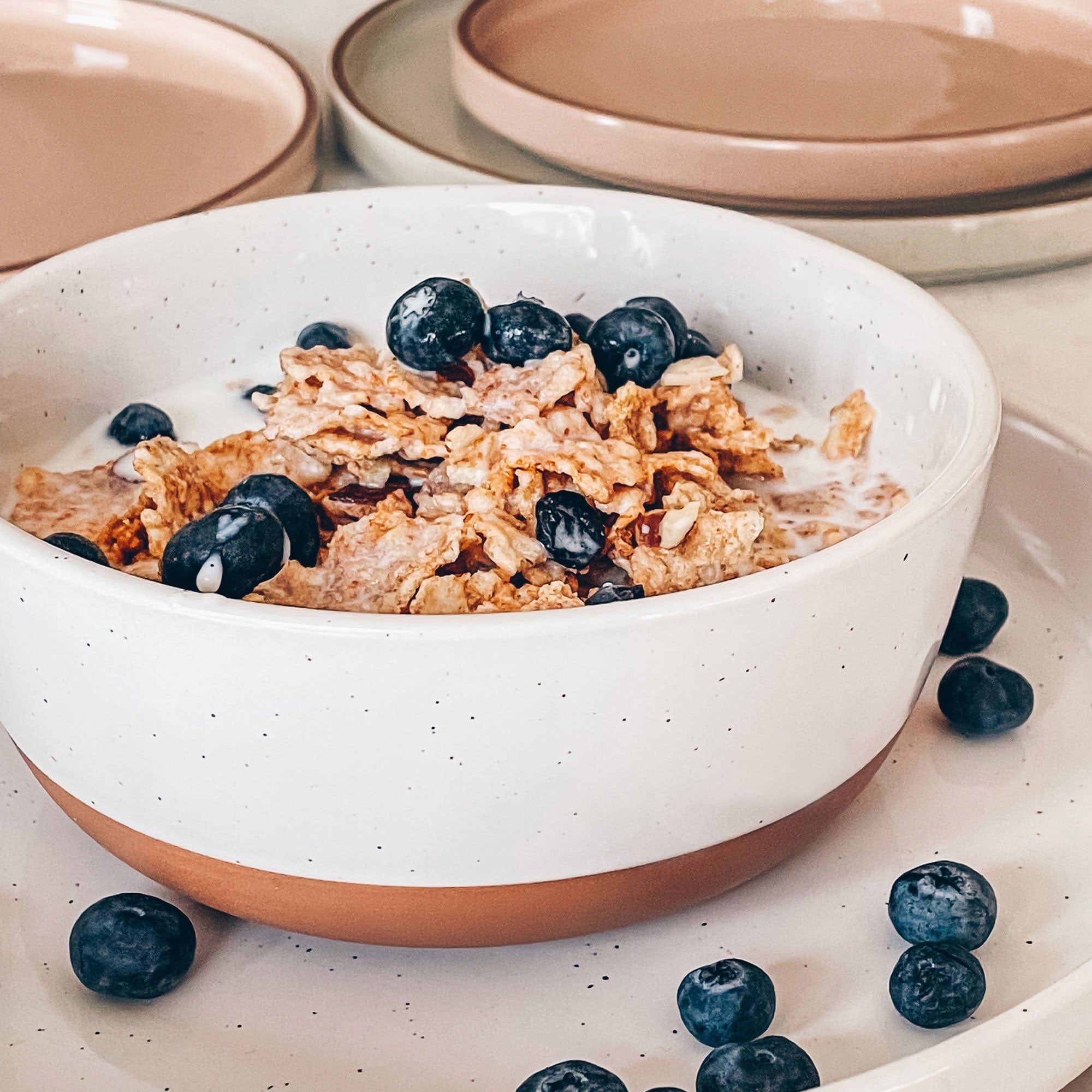 Cereal Bowls - 25oz - Vanilla White