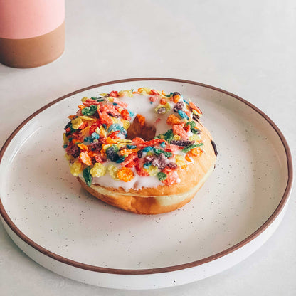 MORA CERAMICS Kitchen & Dining Salad Plates - 8 in - Vanilla White